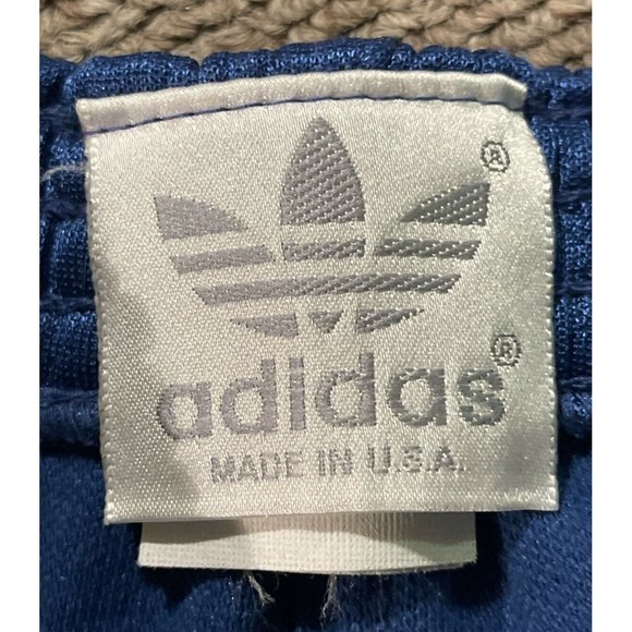 Vintage 80's Mens Large Adidas Spellout Deadstock Sprinter Running Short Shorts - Picture 3 of 9